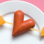 Recetas divertidas: corazón hecho con hot dog