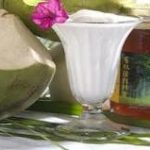 receta de batido de banana y coco